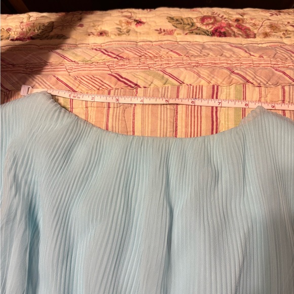 Miss Elliette Light Blue Formal Kids Dress - Picture 12 of 16
